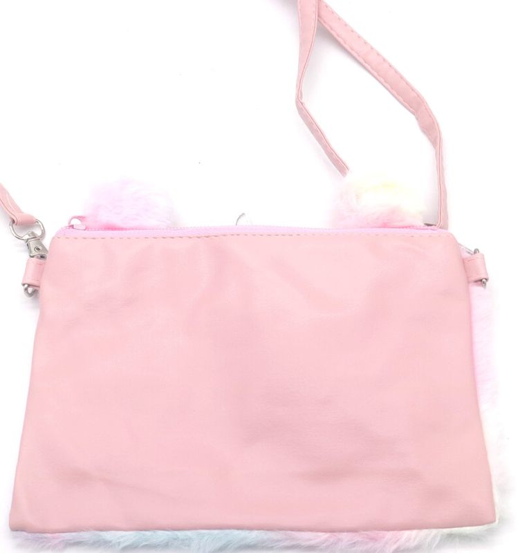 Zachte roze eenhoorn handtas2