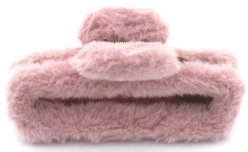 Zachte roze haarklem