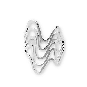 Zilverkleurigegolvenring_stainlesssteel