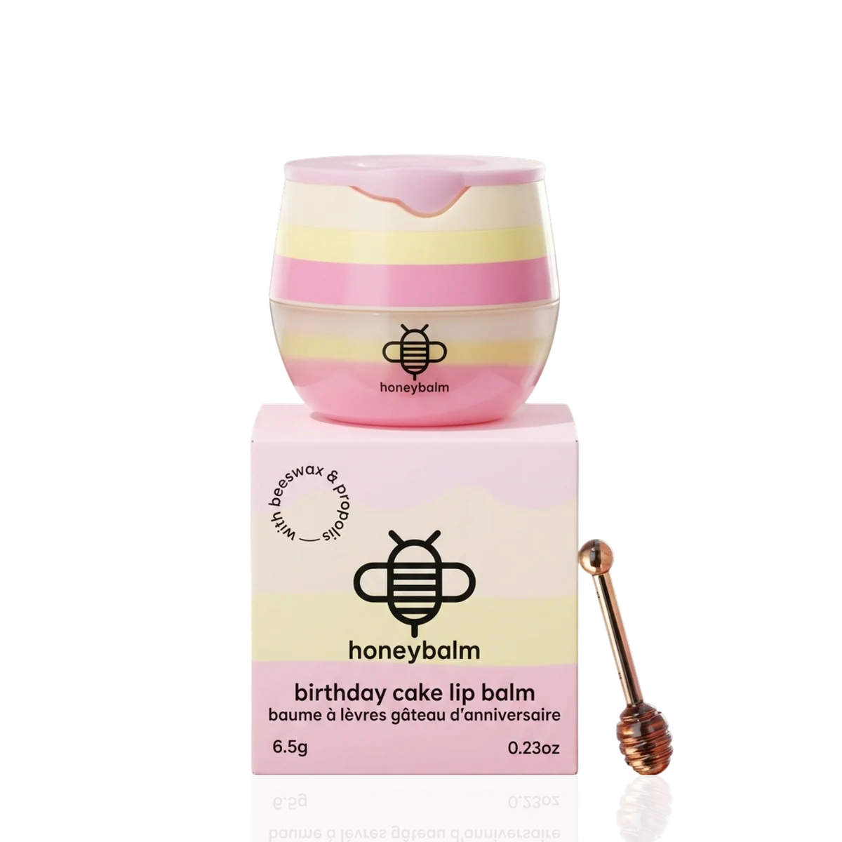 Honeybalm lippenbalsem: Birthday Cake