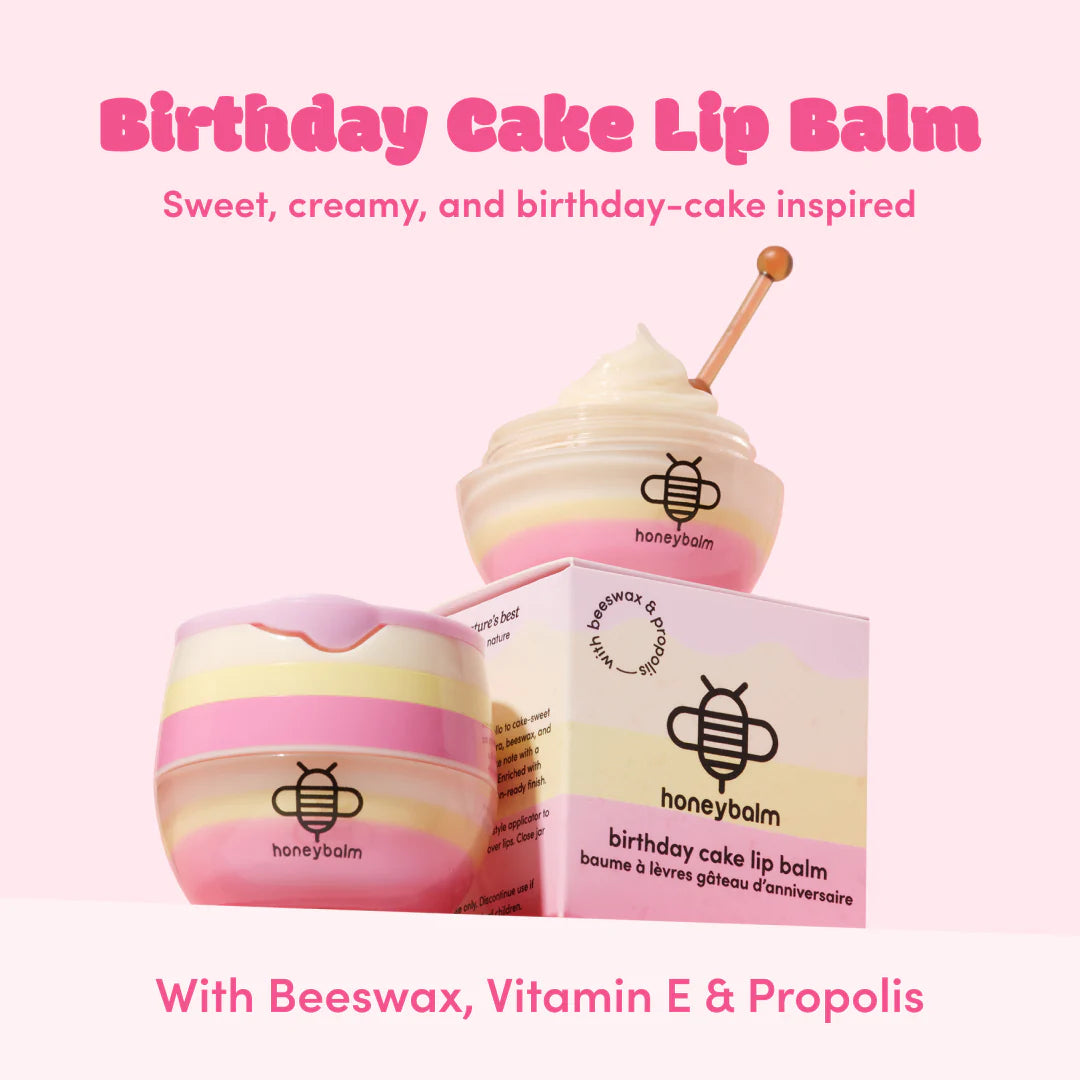 Honeybalm lippenbalsem: Birthday Cake