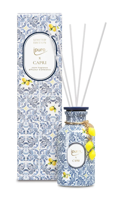 Ipuro Limited Edition CAPRI, fles en doos in themastijl