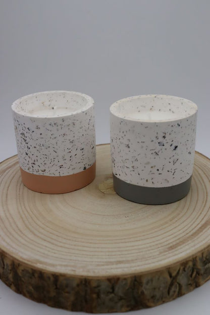 Kaars TERRAZZO