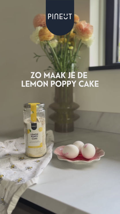 Cake Pot Lemon Poppyseed Cake Citroencake